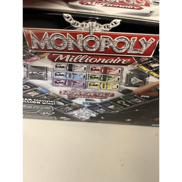 Monopoly Millionaire Board Game Hasbro Family Hasbro 2012 Complete - Picture 11 of 11